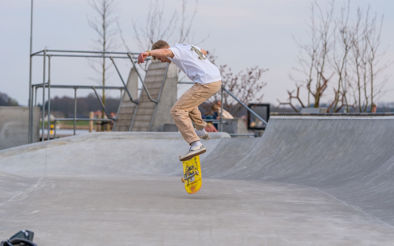 Skateboardrampe på Frederiksø